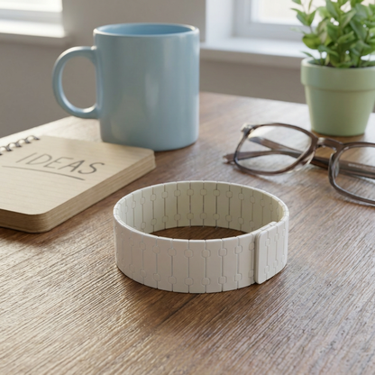 ⚪ The Catalyst (White - Soft Ivory) | Personality Band