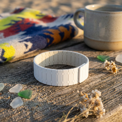 ⚪ The Catalyst (White - Soft Ivory) | Personality Band