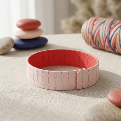 ❤️ The Creator (Bright Red - Rosé Quartz) | Personality Band