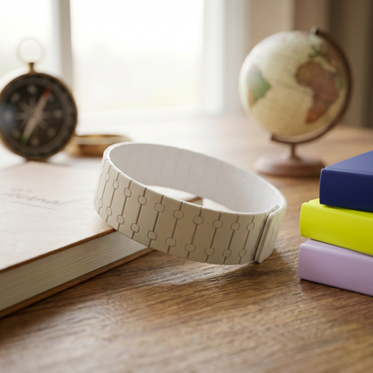 ⚪ The Catalyst (White - Soft Ivory) | Personality Band