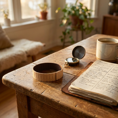 🤎 The Seeker (Chocolate Brown - Warm Sand) | Personality Band