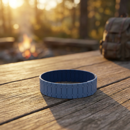 🔵 The Strategist (Deep Blue - Steel Blue) | Personality Band