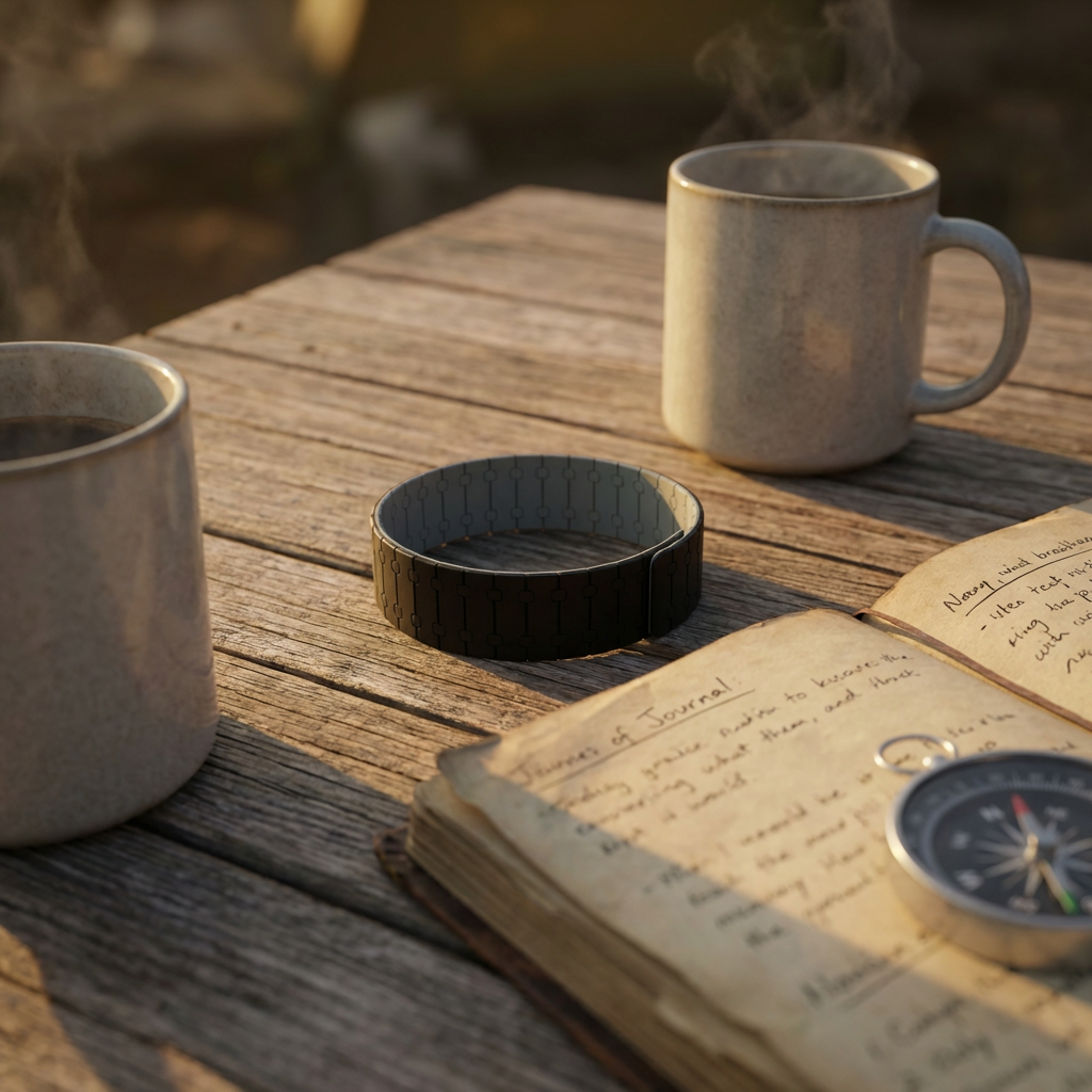 ⚫ The Disruptor (Dark Charcoal - Slate Gray) | Personality Band