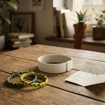 ⚪ The Catalyst (White - Soft Ivory) | Personality Band