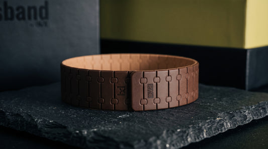 The Seeker Personality Band (Chocolate Brown – Warm Sand)