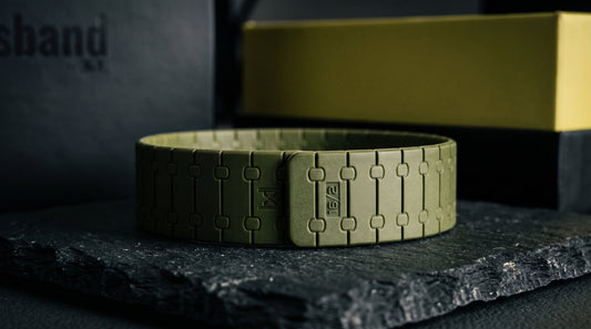 The Anchor Personality Band (Military Green – Mint Pastel)