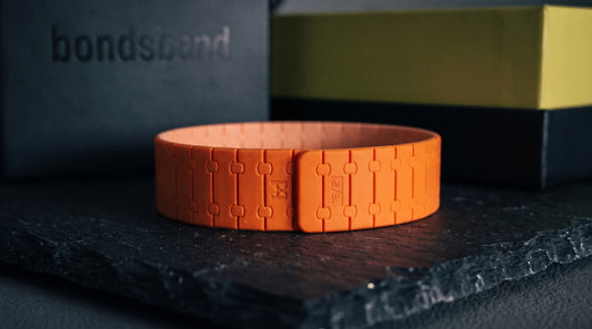 The Spark Personality Band (Bright Orange – Peach Mist)