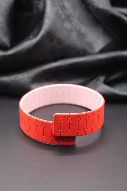 Personality Band | ❤️ The Creator (Bright Red - Rosé Quartz)