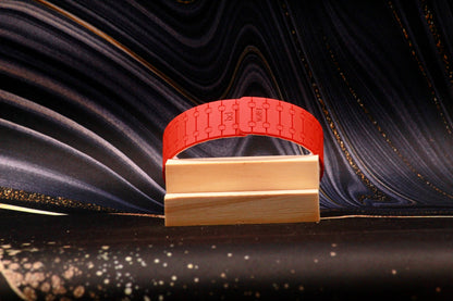 ❤️ The Creator (Bright Red - Rosé Quartz) | Personality Band