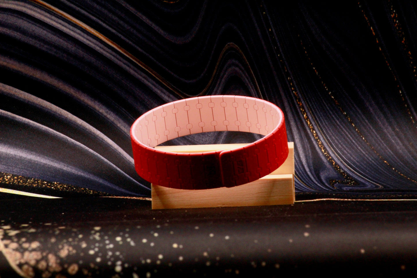 ❤️ The Creator (Bright Red - Rosé Quartz) | Personality Band