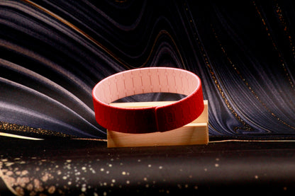 ❤️ The Creator (Bright Red - Rosé Quartz) | Personality Band