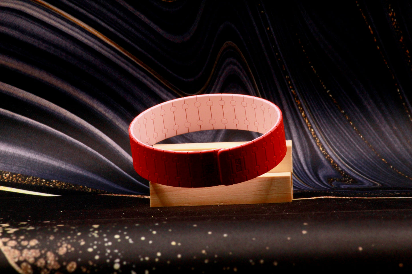 ❤️ The Creator (Bright Red - Rosé Quartz) | Personality Band