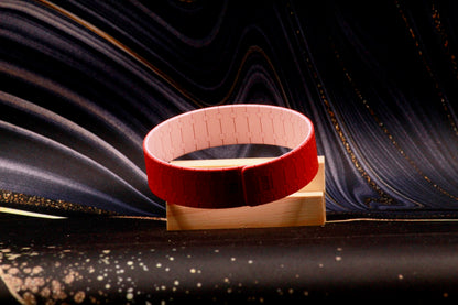 ❤️ The Creator (Bright Red - Rosé Quartz) | Personality Band