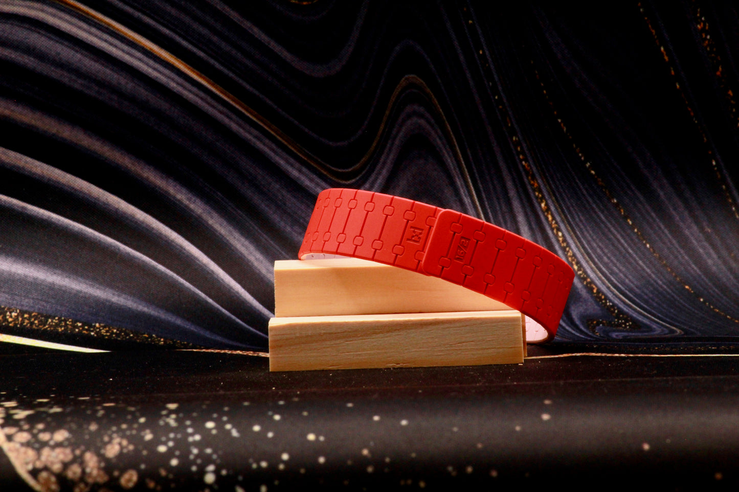 ❤️ The Creator (Bright Red - Rosé Quartz) | Personality Band