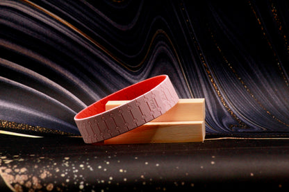 ❤️ The Creator (Bright Red - Rosé Quartz) | Personality Band