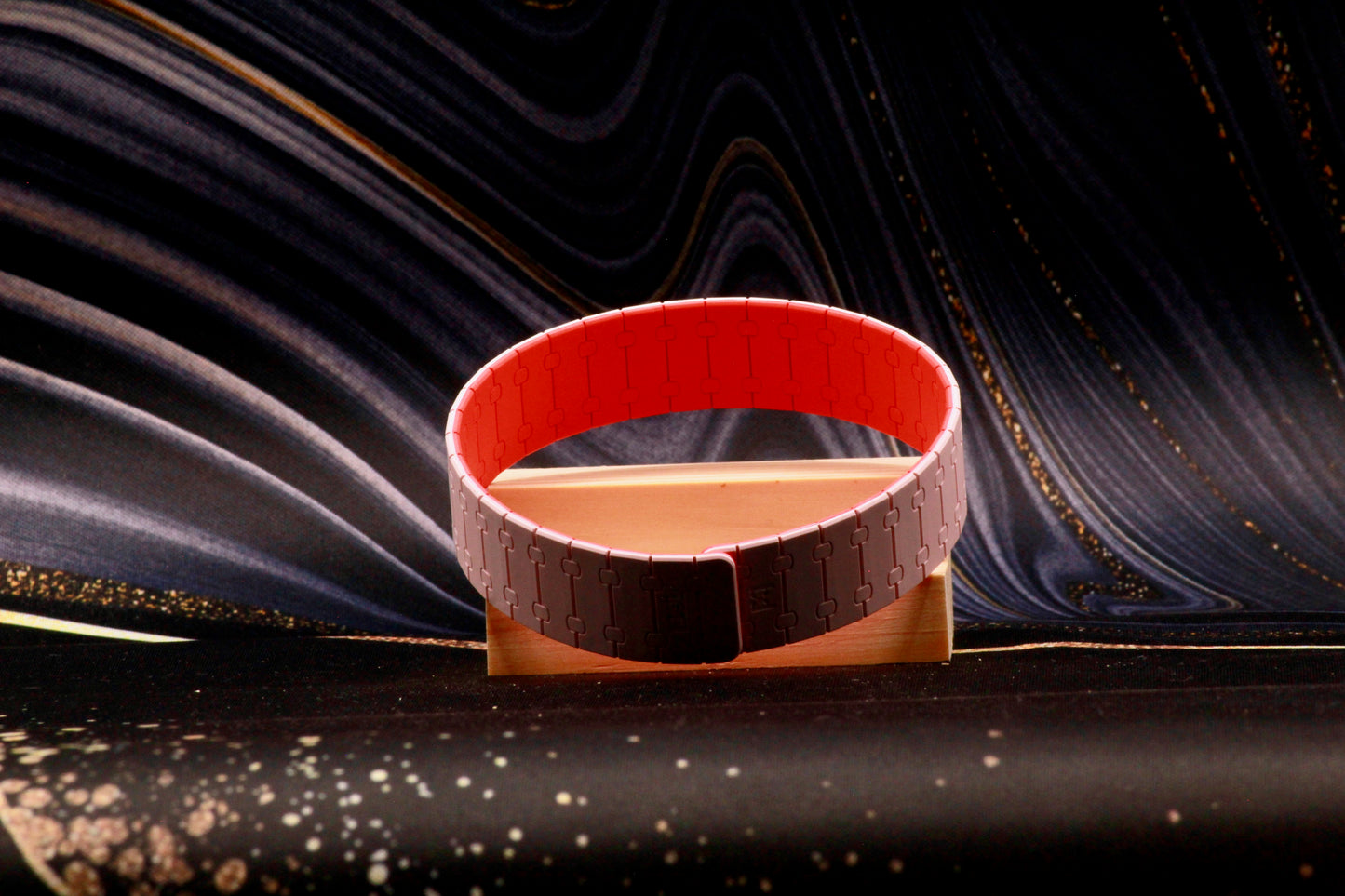 ❤️ The Creator (Bright Red - Rosé Quartz) | Personality Band