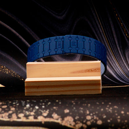🔵 The Strategist (Deep Blue - Steel Blue) | Personality Band