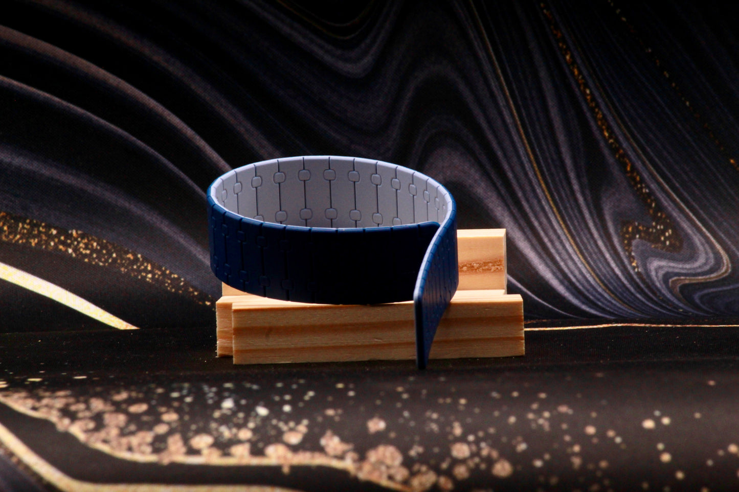 🔵 The Strategist (Deep Blue - Steel Blue) | Personality Band