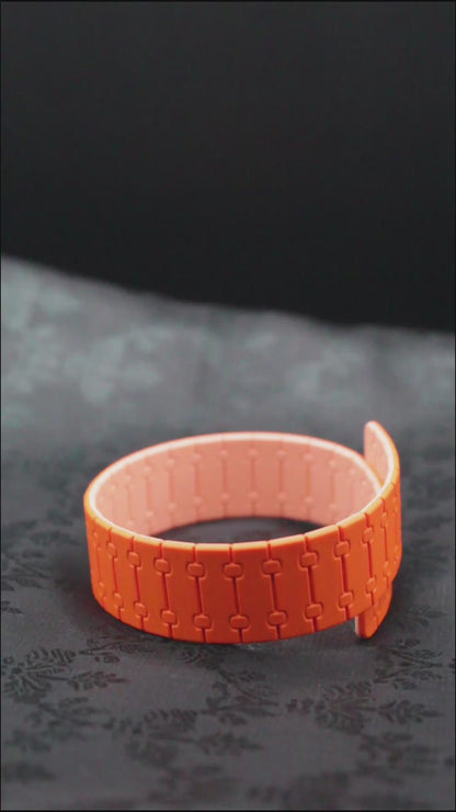 Personality Band |🔥The Spark (Bright Orange - Peach Mist)