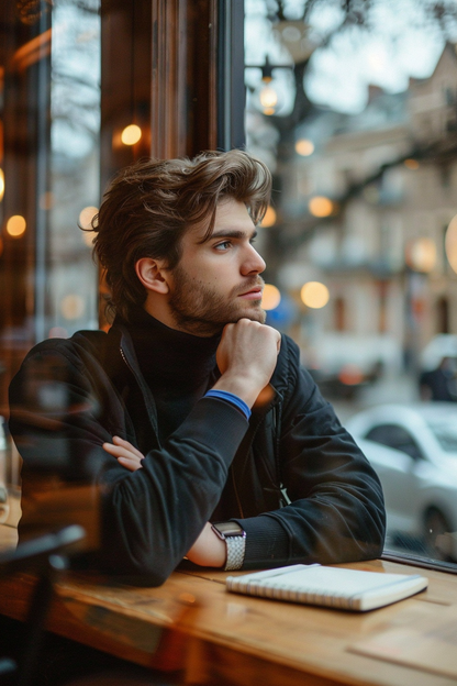 Personality Band | 🔵 The Strategist (Deep Blue - Steel Blue)